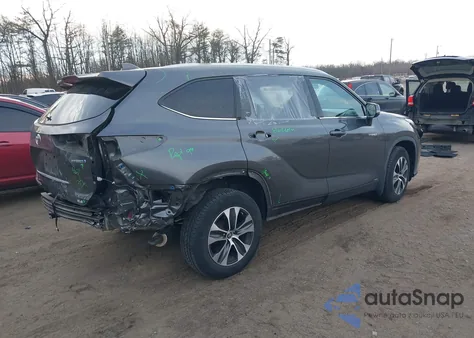 2020 Toyota Highlander Hybrid Xle from USA, damaged, VIN 5TDHBRCH4LS509089
